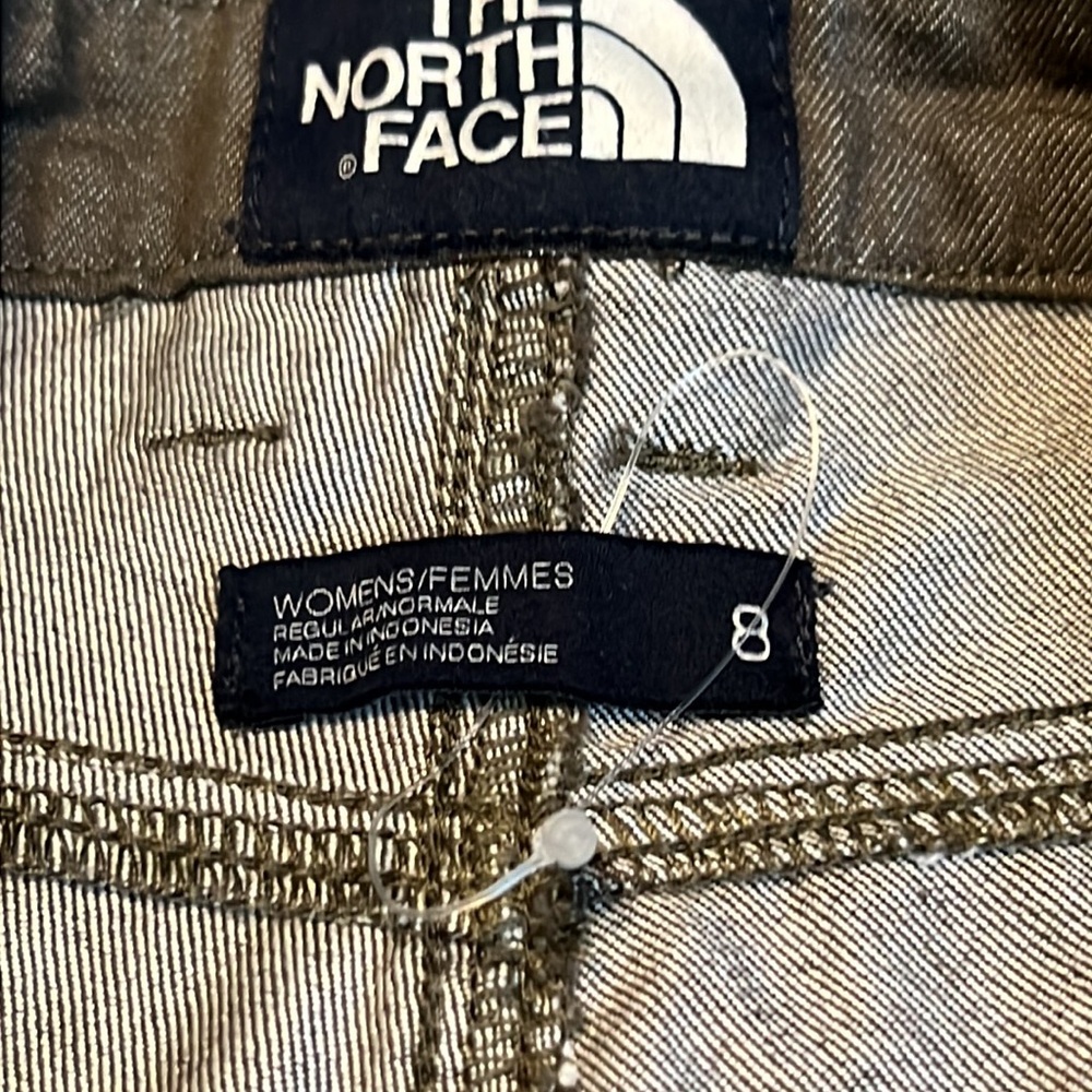 NWOT- The NorthFace Women’s khaki green pants wome size 8 - Picture 2 of 8